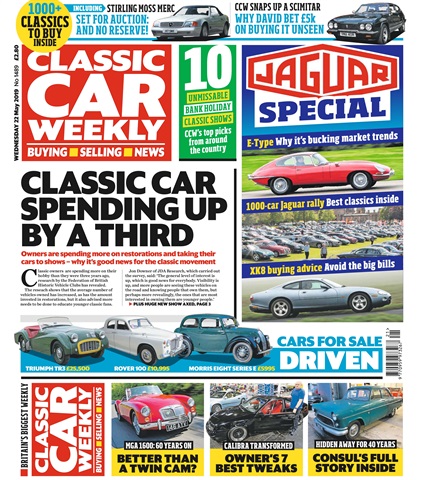Classic Car Weekly issue 22nd May 2019