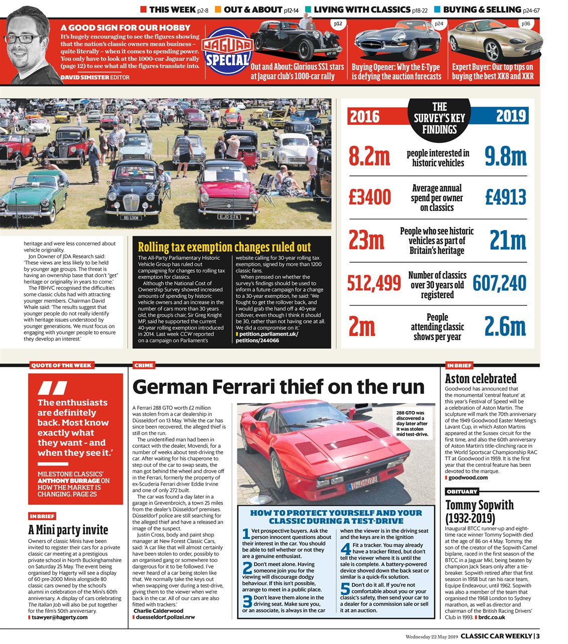 Classic Car Weekly Preview Pages