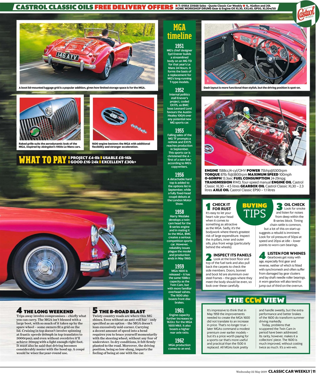 Classic Car Weekly Preview Pages
