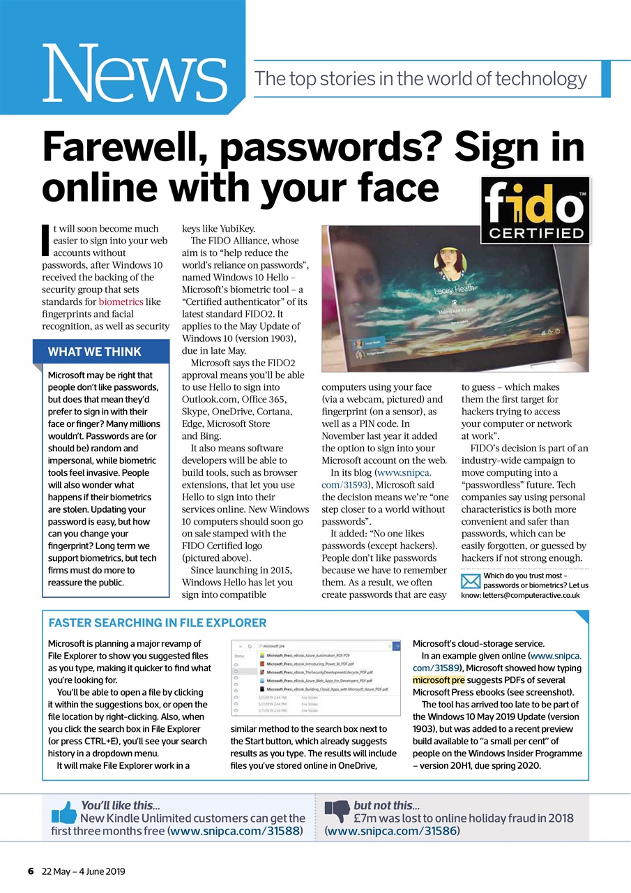 Computer Active Preview Pages