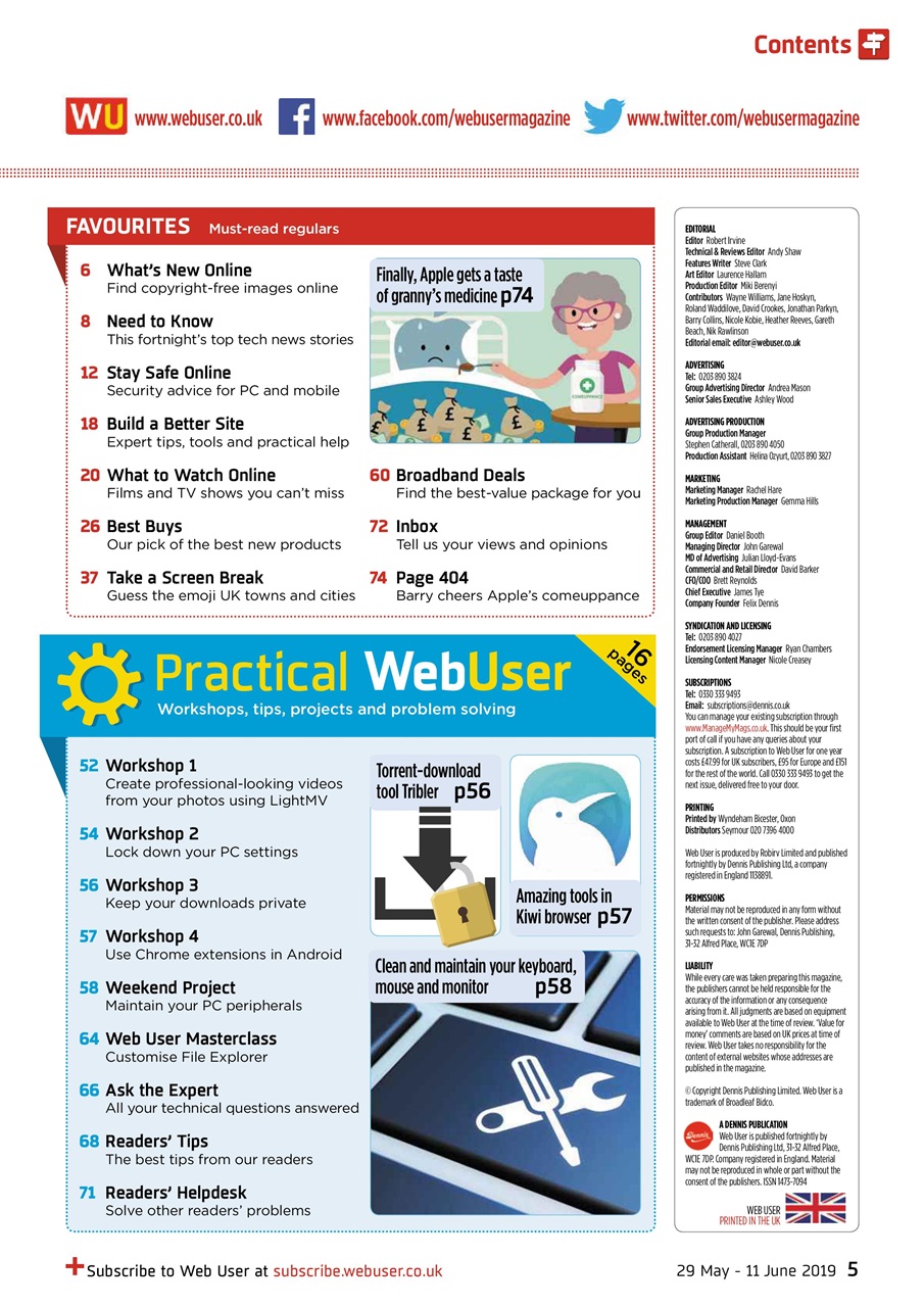 Webuser Preview Pages