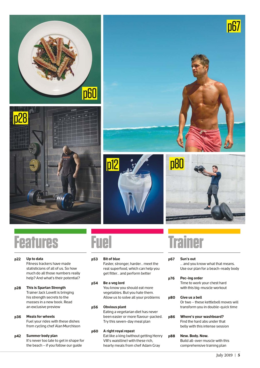Men's Fitness Preview Pages