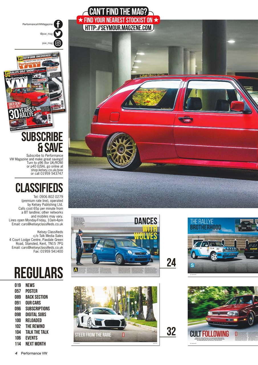 Performance VW Preview Pages