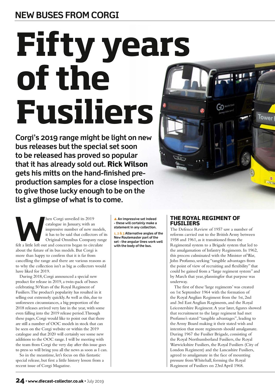 Diecast Collector Preview Pages