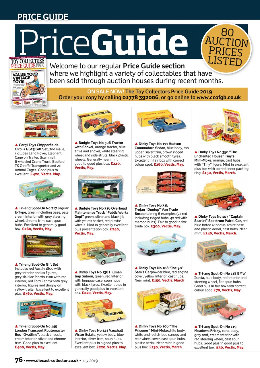 Diecast Collector Preview Pages