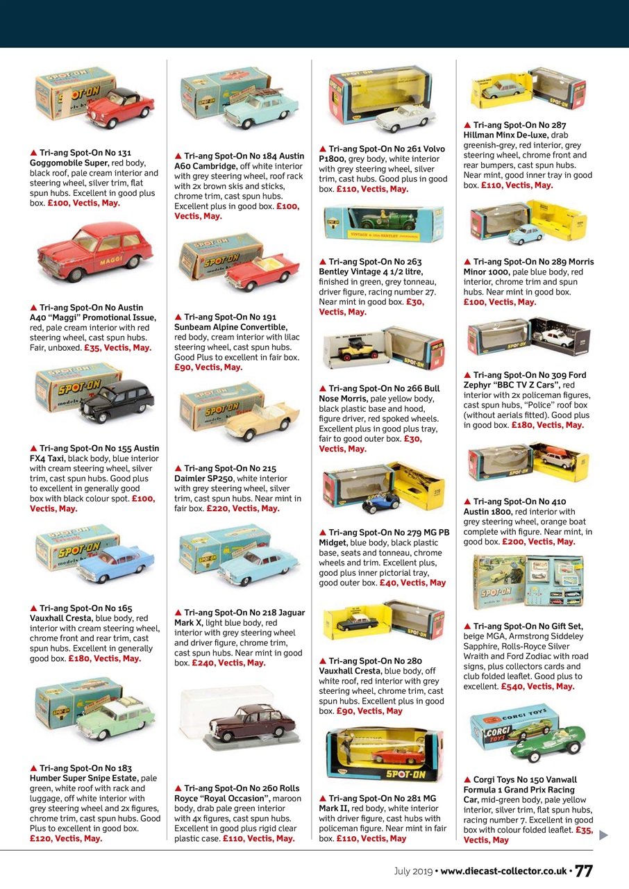 Diecast Collector Preview Pages