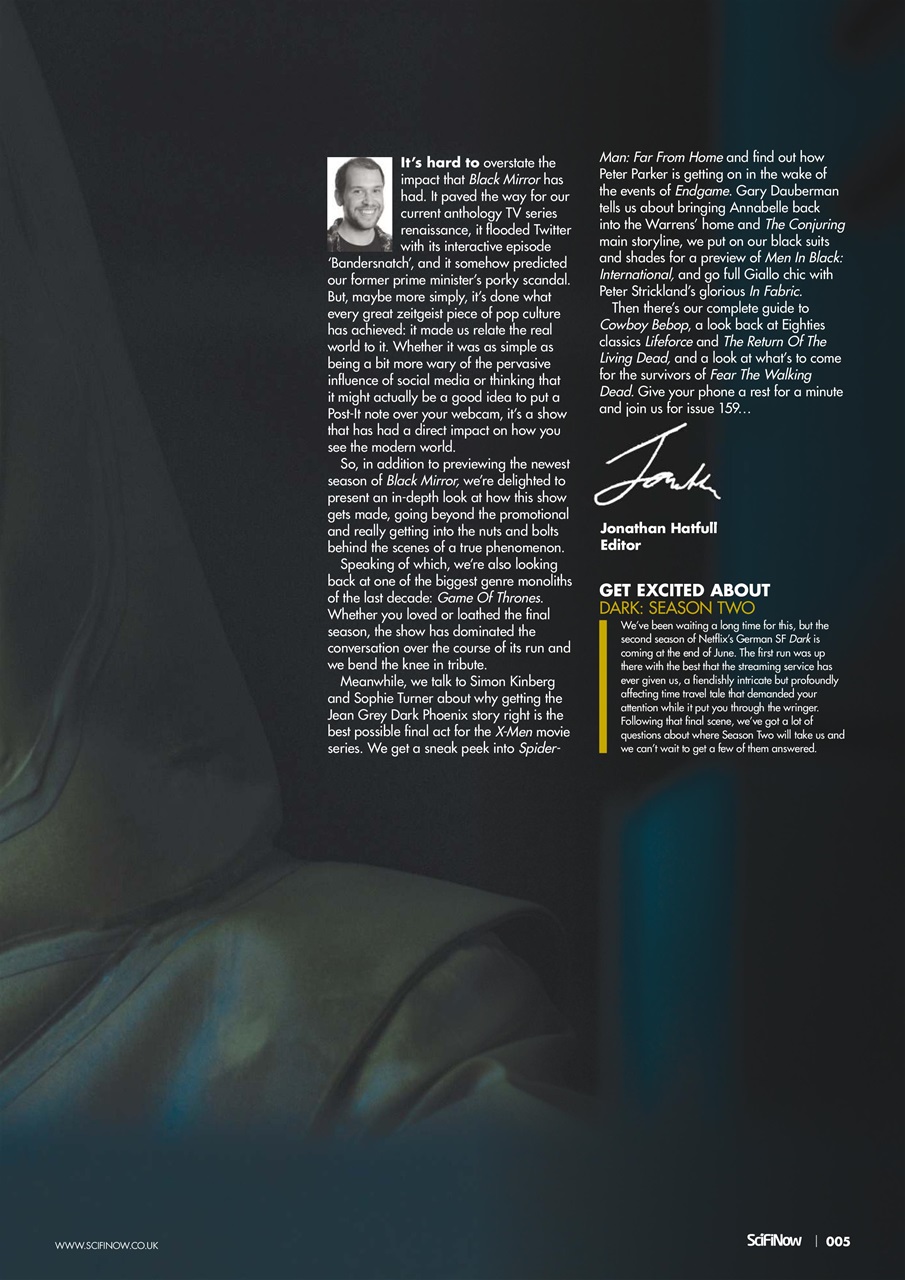 SciFiNow Preview Pages