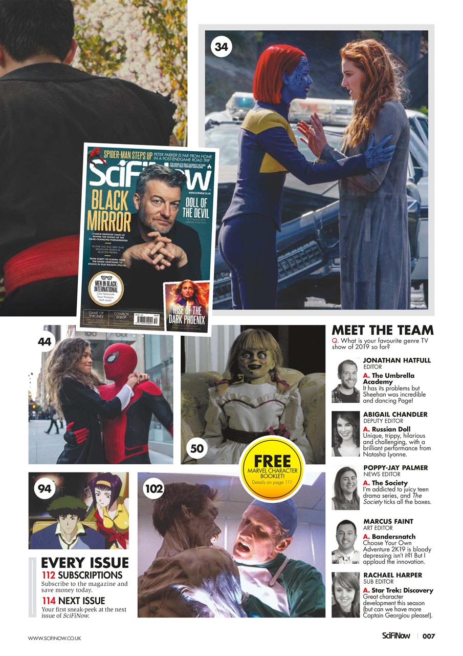 SciFiNow Preview Pages