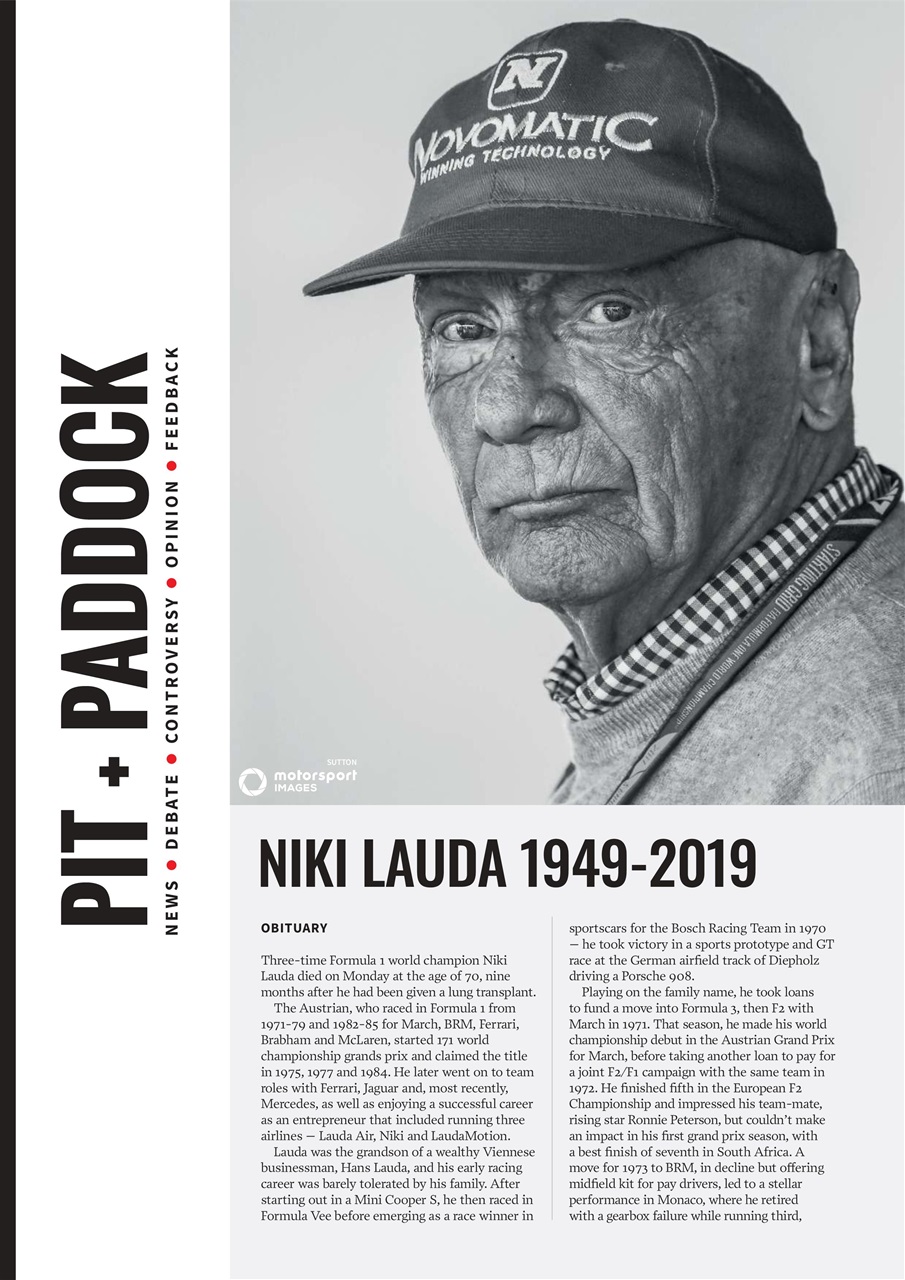 Autosport Preview Pages