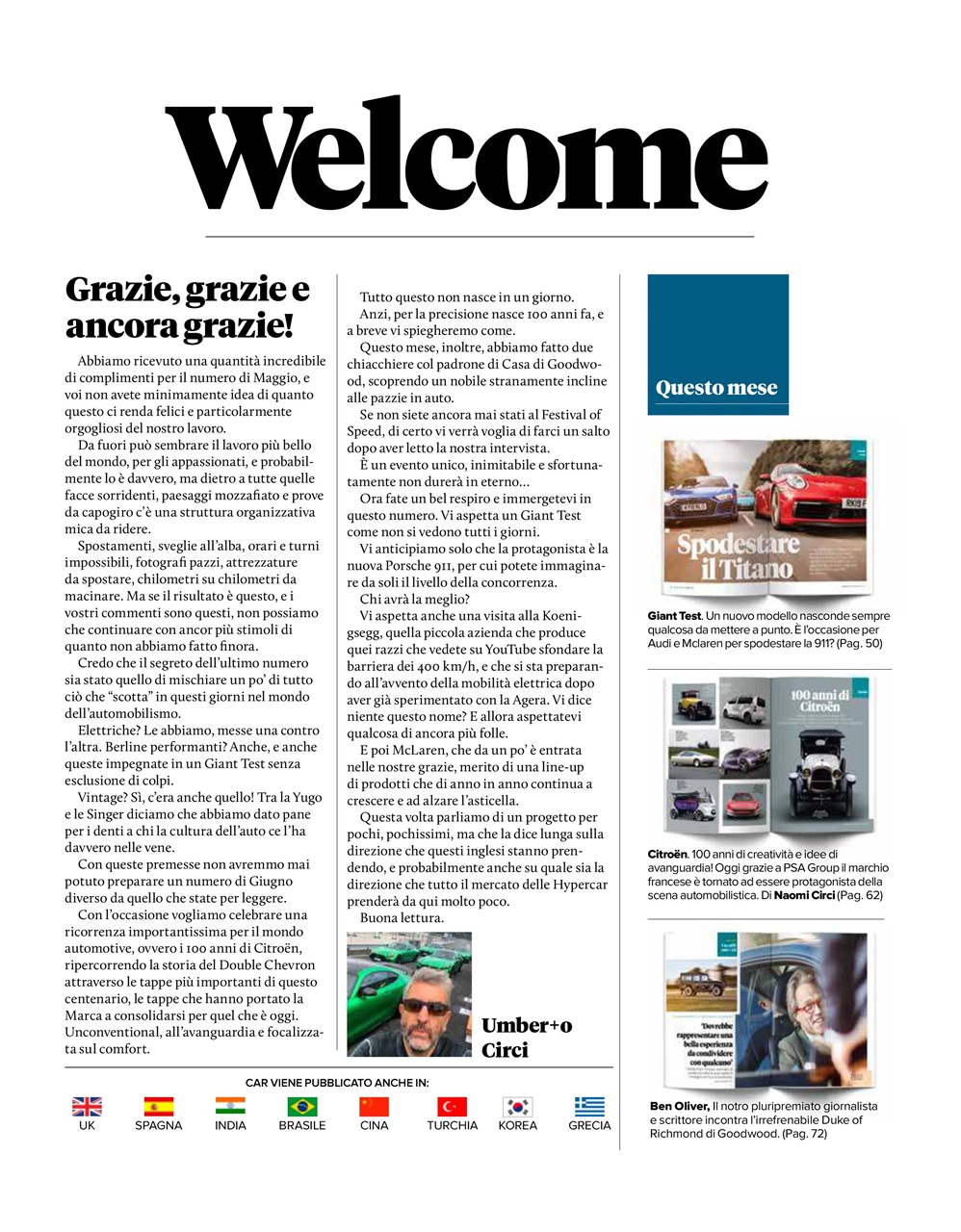 CAR magazine Italia Preview Pages