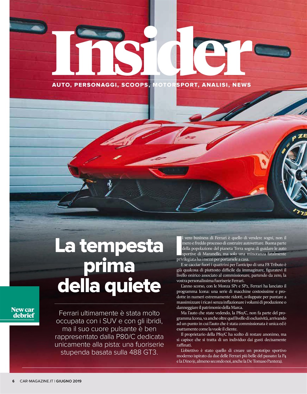 CAR magazine Italia Preview Pages