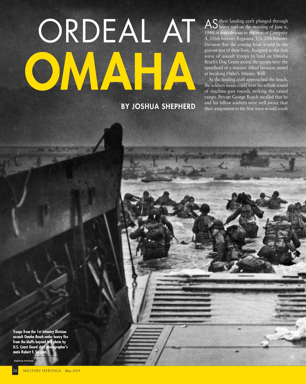 Military Heritage Preview Pages