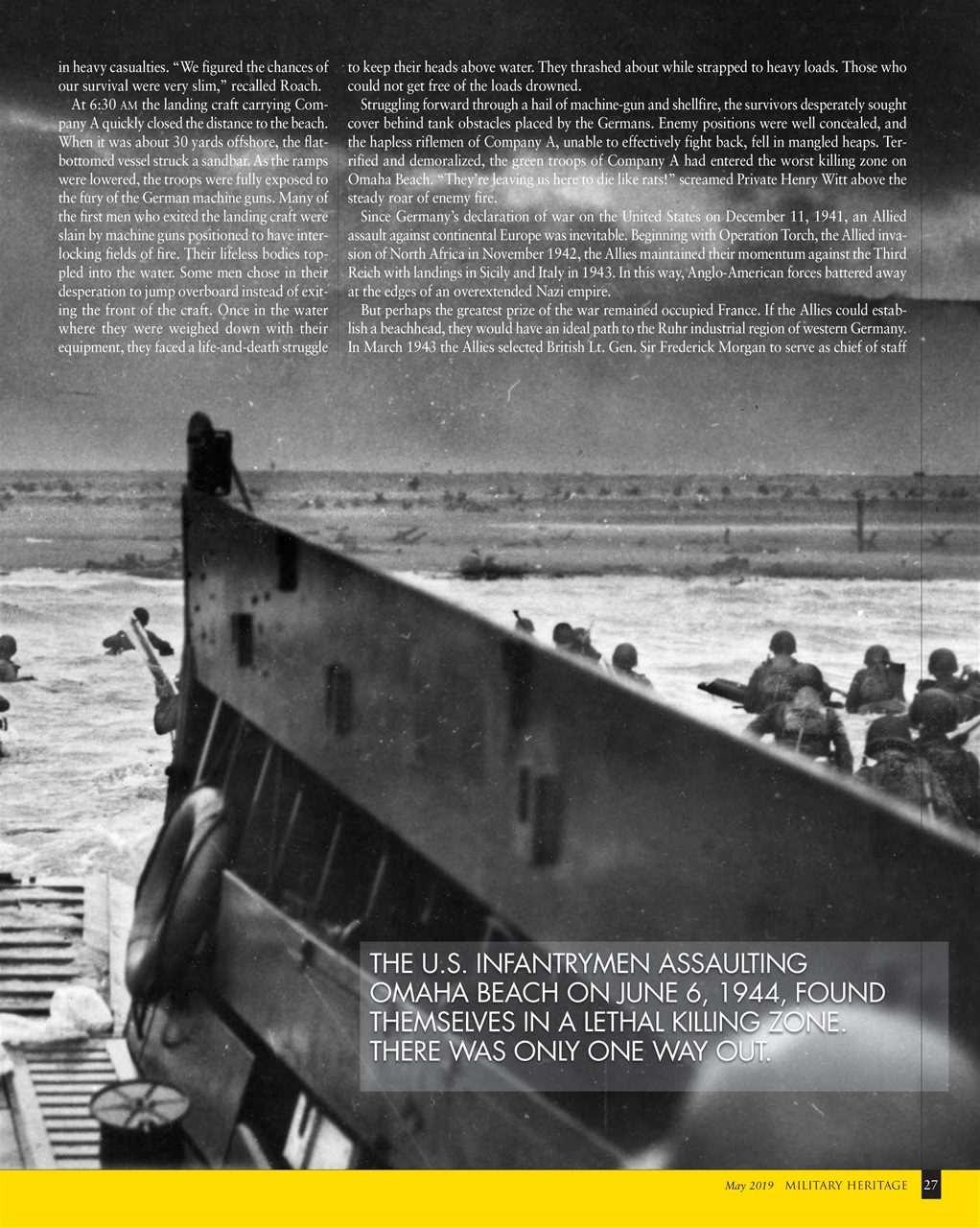 Military Heritage Preview Pages