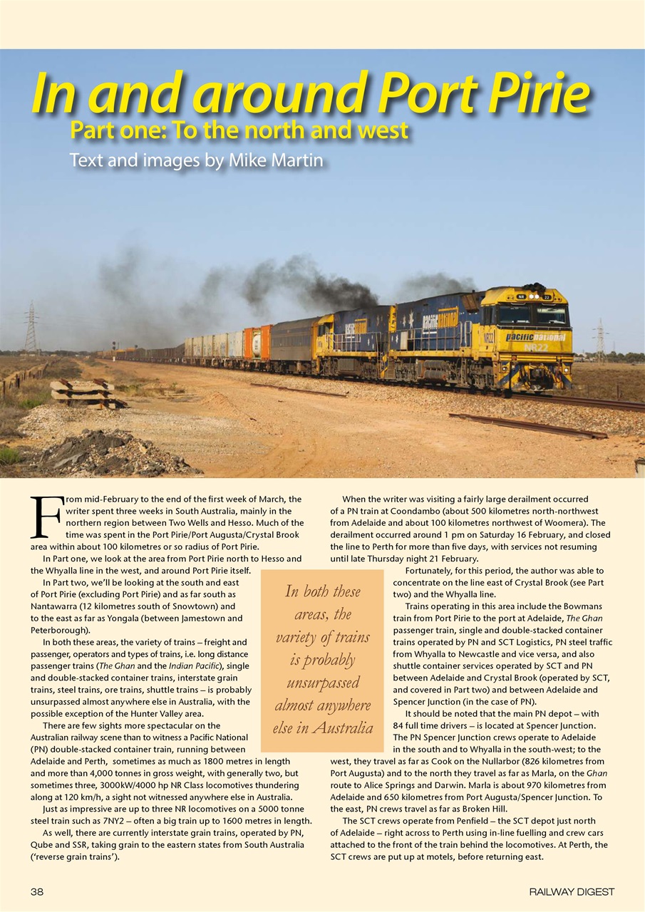 Railway Digest Preview Pages