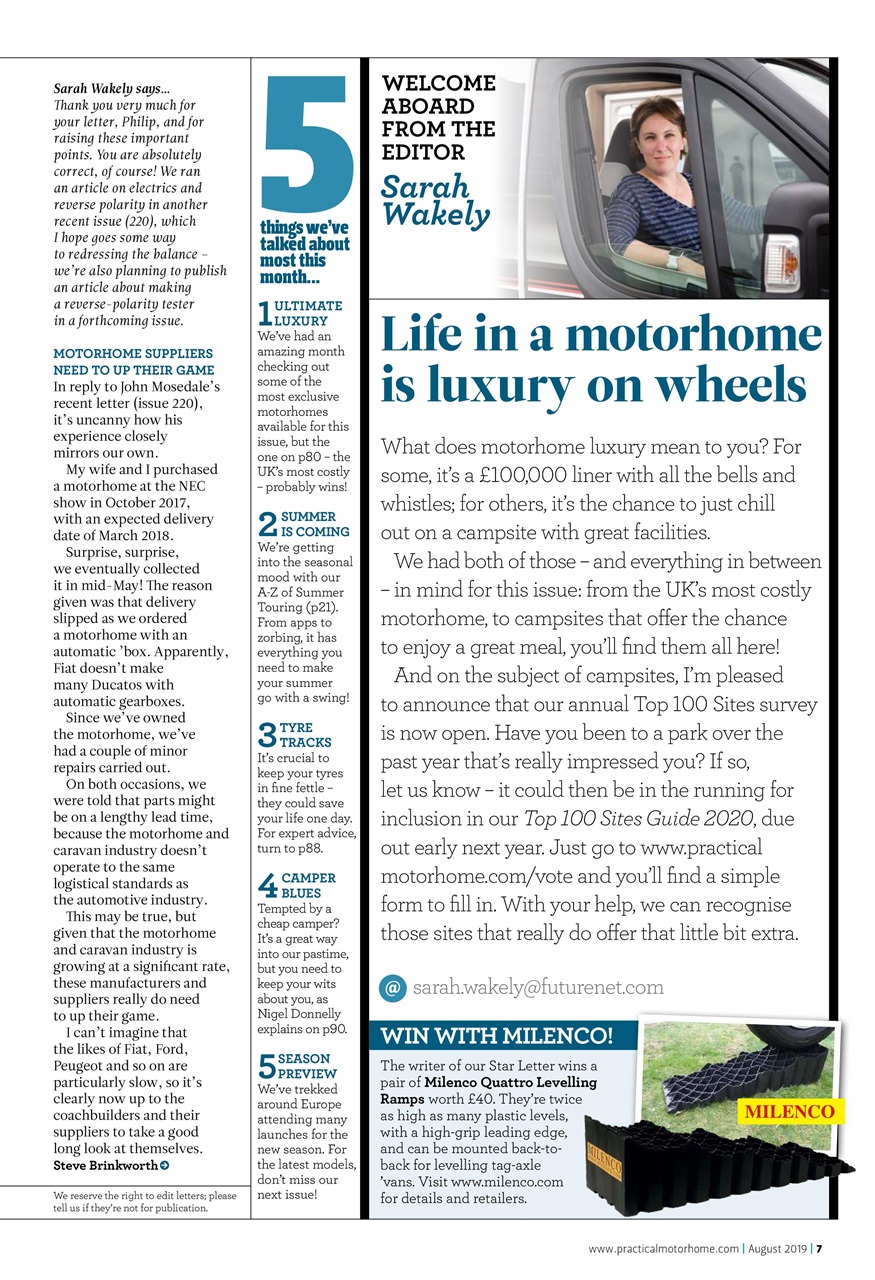 Practical Motorhome Preview Pages