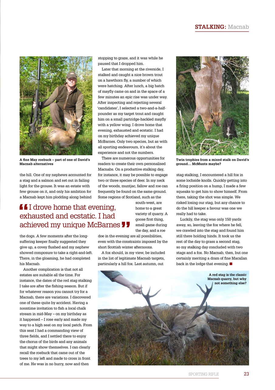 Sporting Rifle Preview Pages