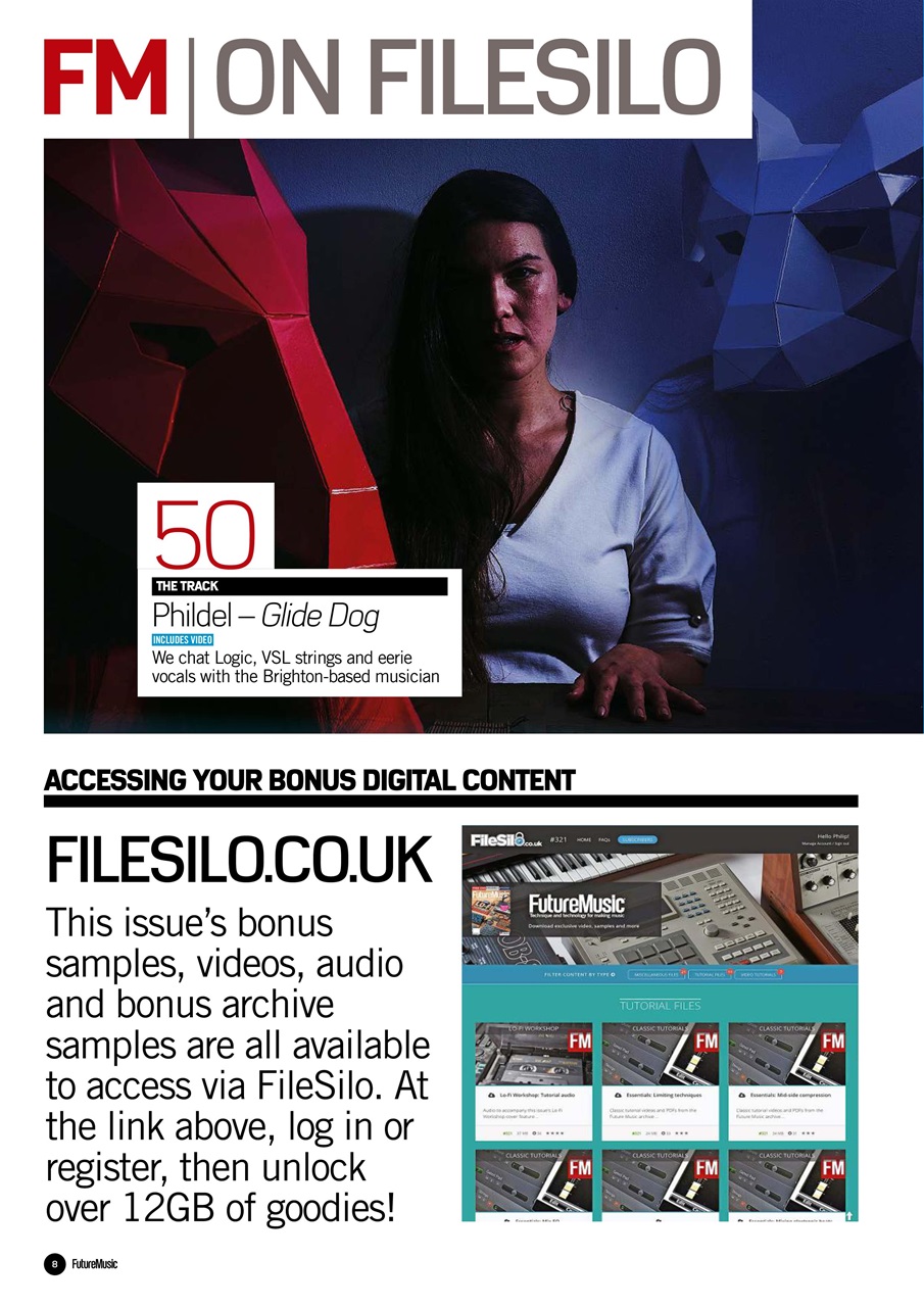 Future Music Preview Pages