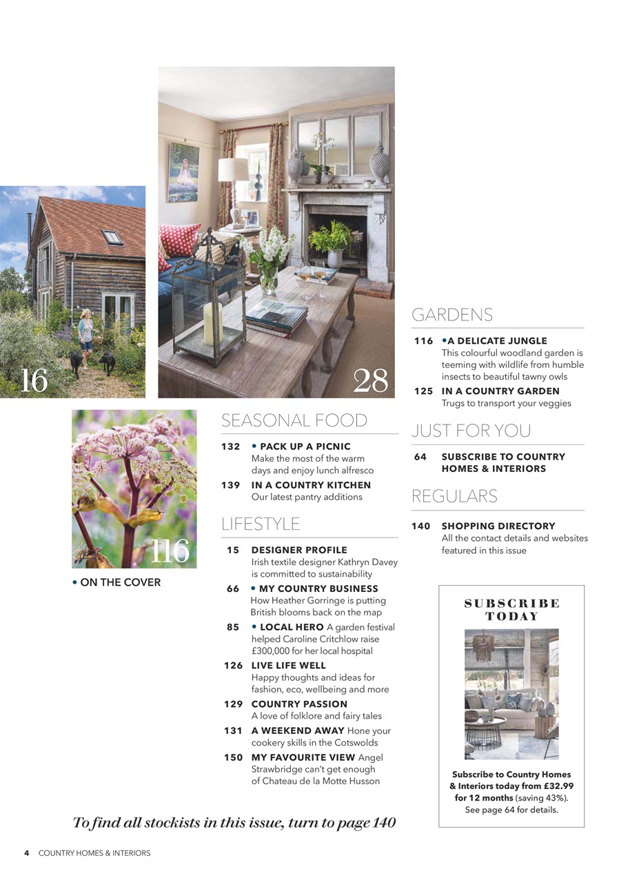 Country Homes & Interiors Preview Pages