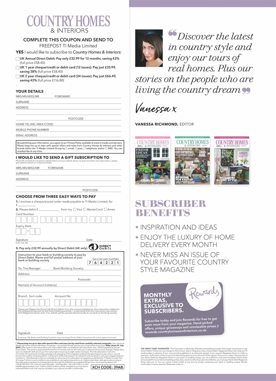 Country Homes & Interiors Preview Pages