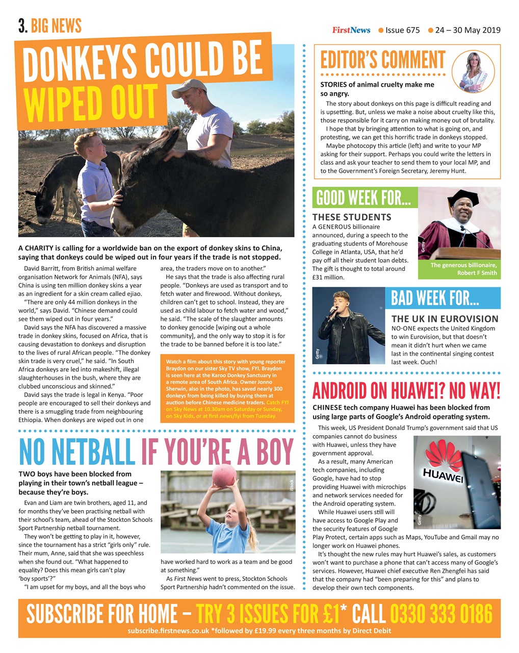 First News Preview Pages