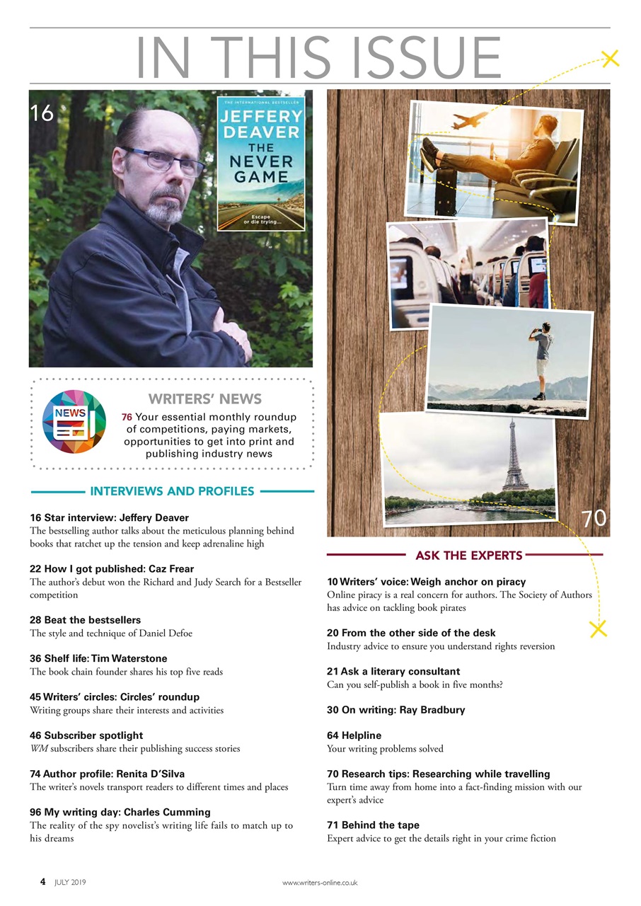 Writing Magazine Preview Pages