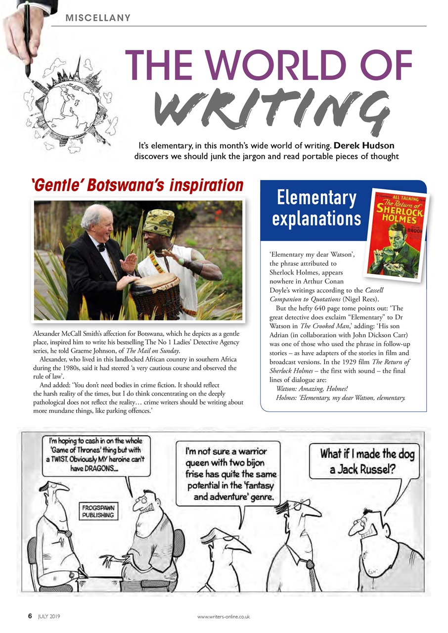 Writing Magazine Preview Pages