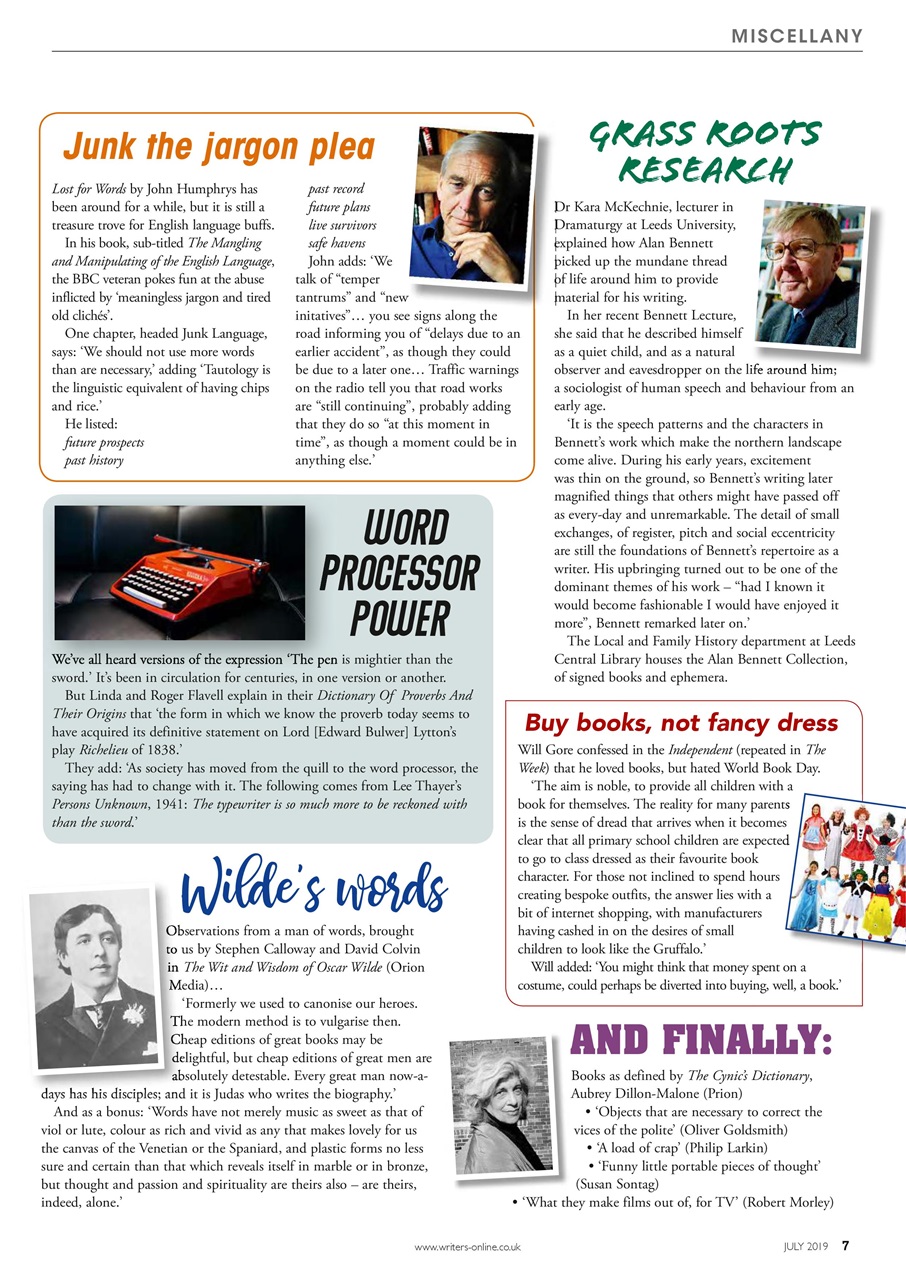 Writing Magazine Preview Pages