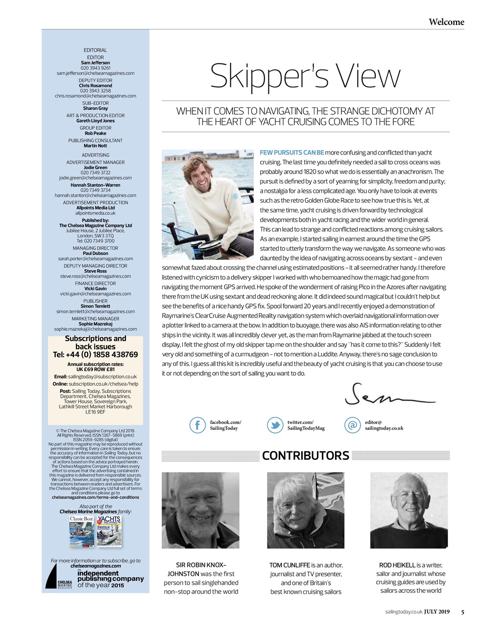 Sailing Today Preview Pages