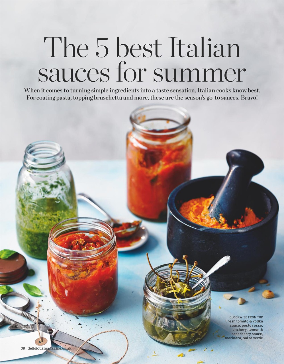 delicious. Magazine Preview Pages