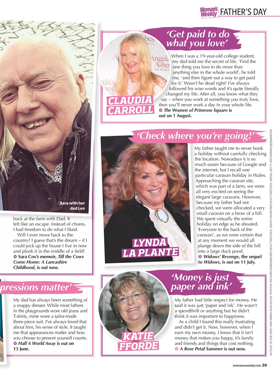 Woman's Weekly Preview Pages