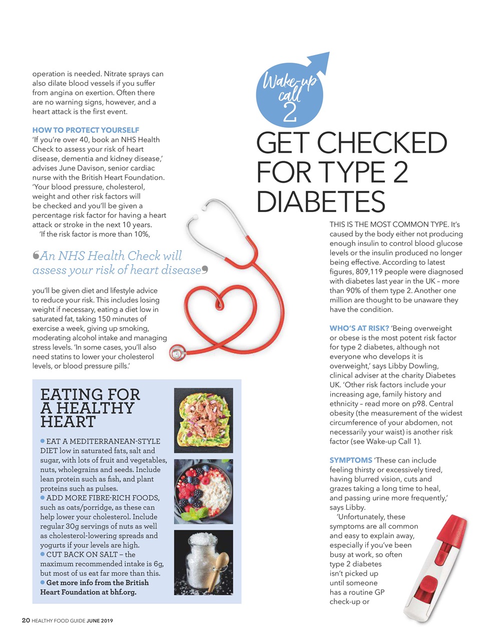 Healthy Food Guide Preview Pages