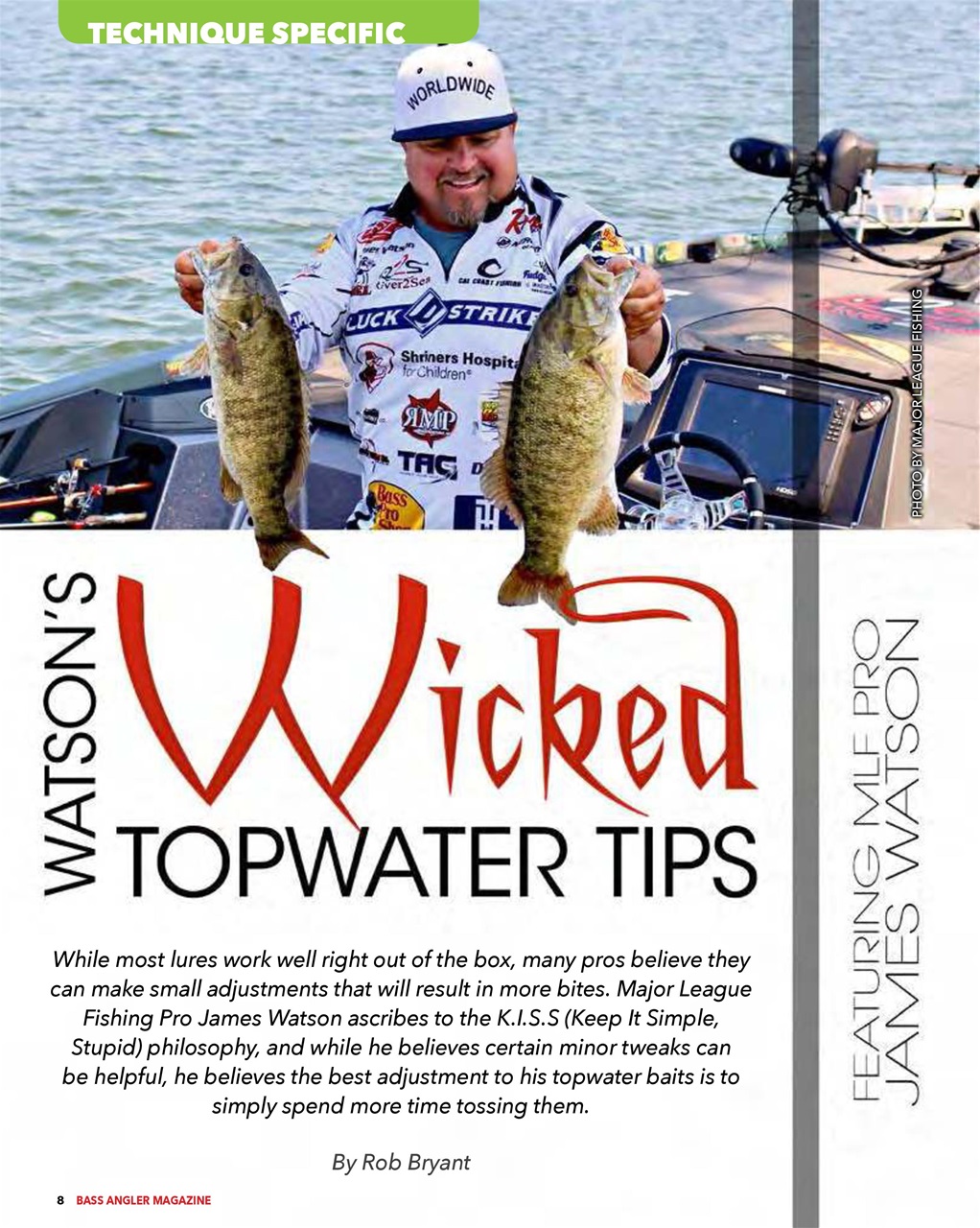 BASS ANGLER MAGAZINE Preview Pages
