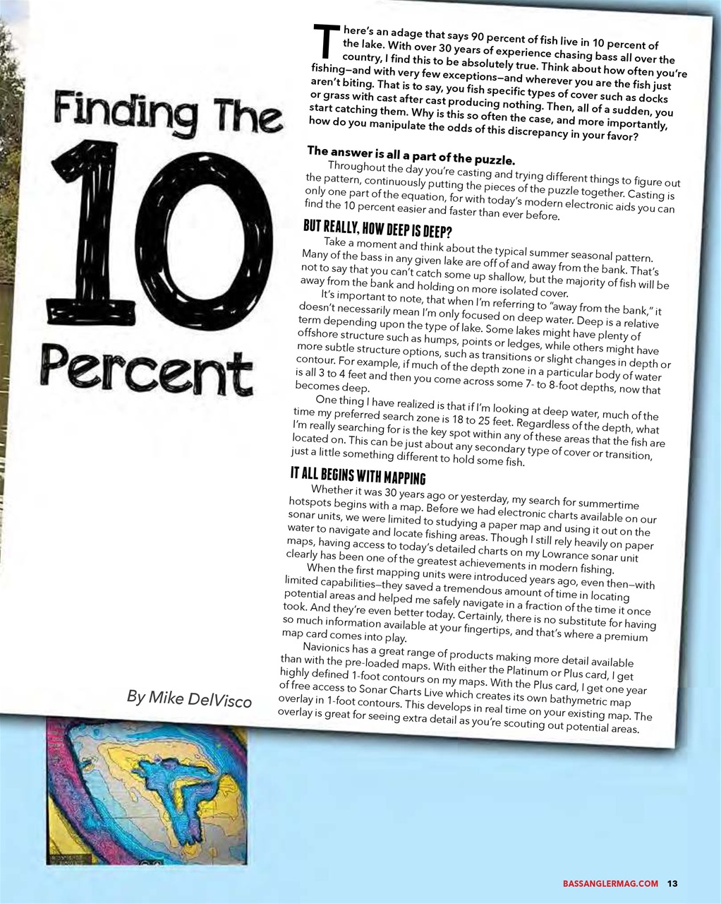 BASS ANGLER MAGAZINE Preview Pages