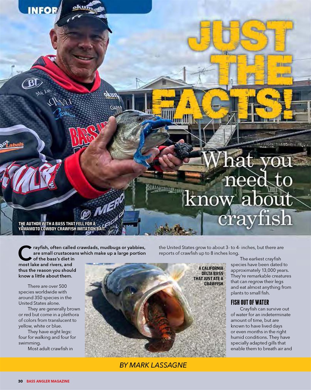 BASS ANGLER MAGAZINE Preview Pages