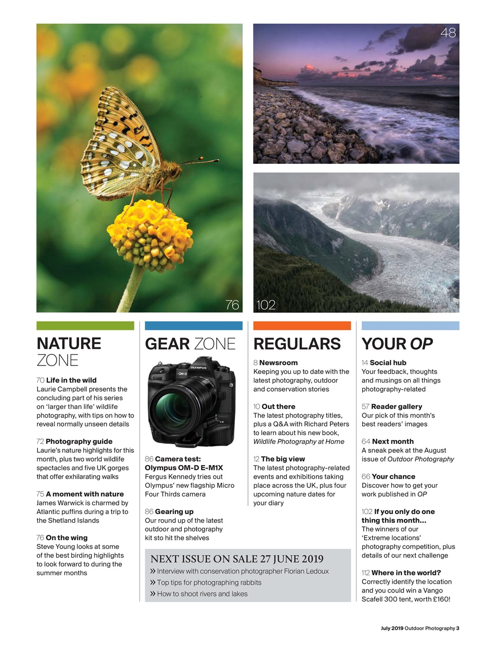 Outdoor Photography Preview Pages