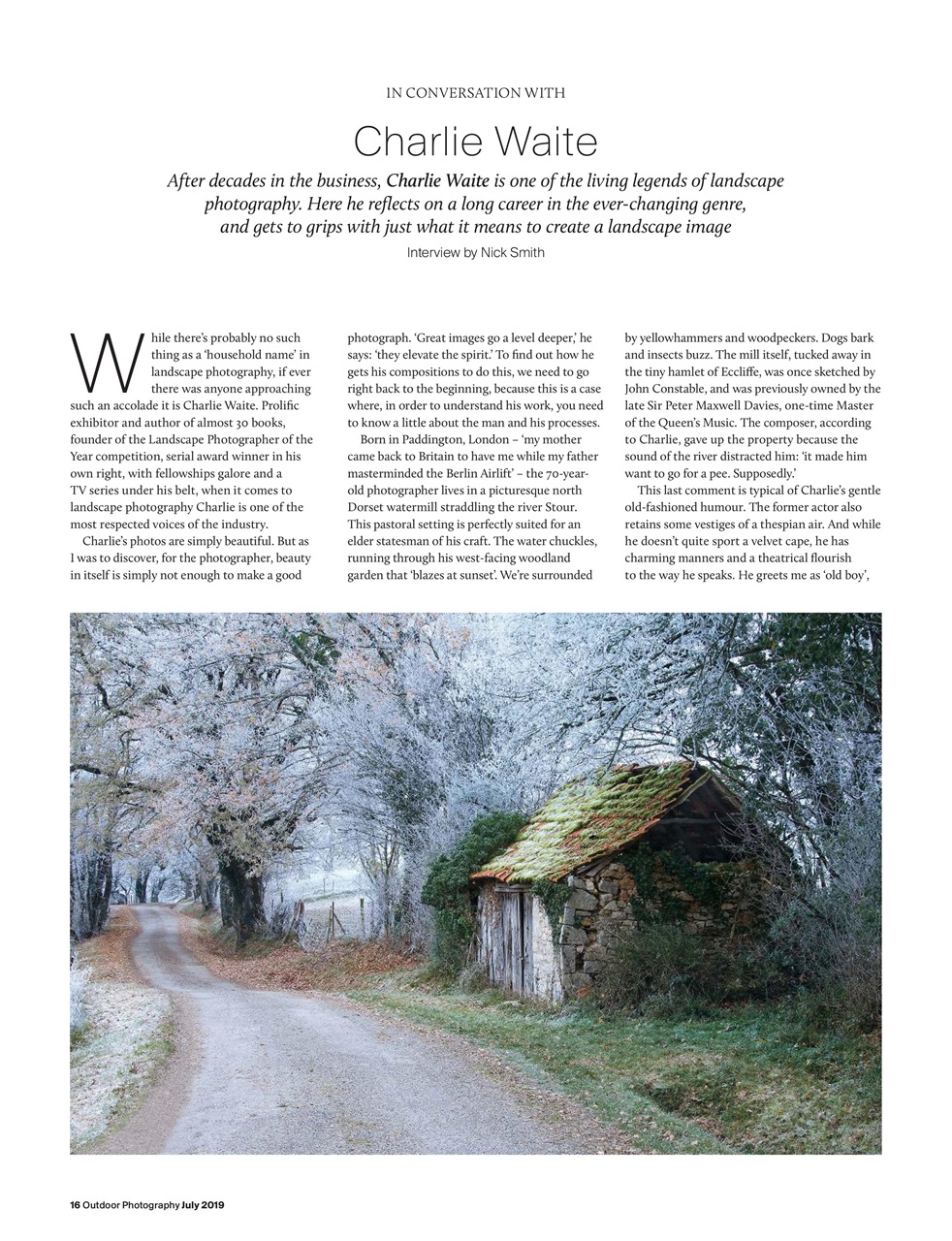 Outdoor Photography Preview Pages