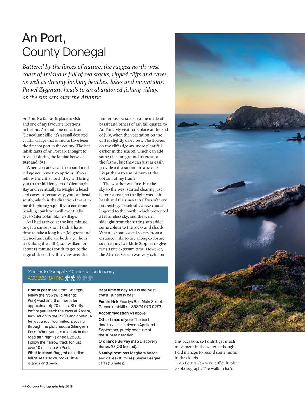 Outdoor Photography Preview Pages