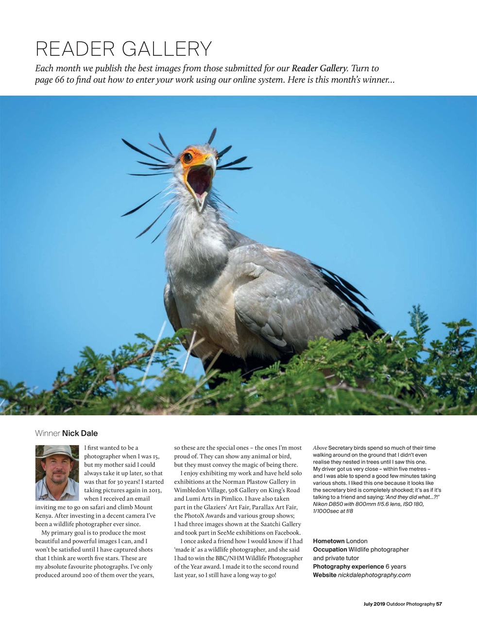 Outdoor Photography Preview Pages