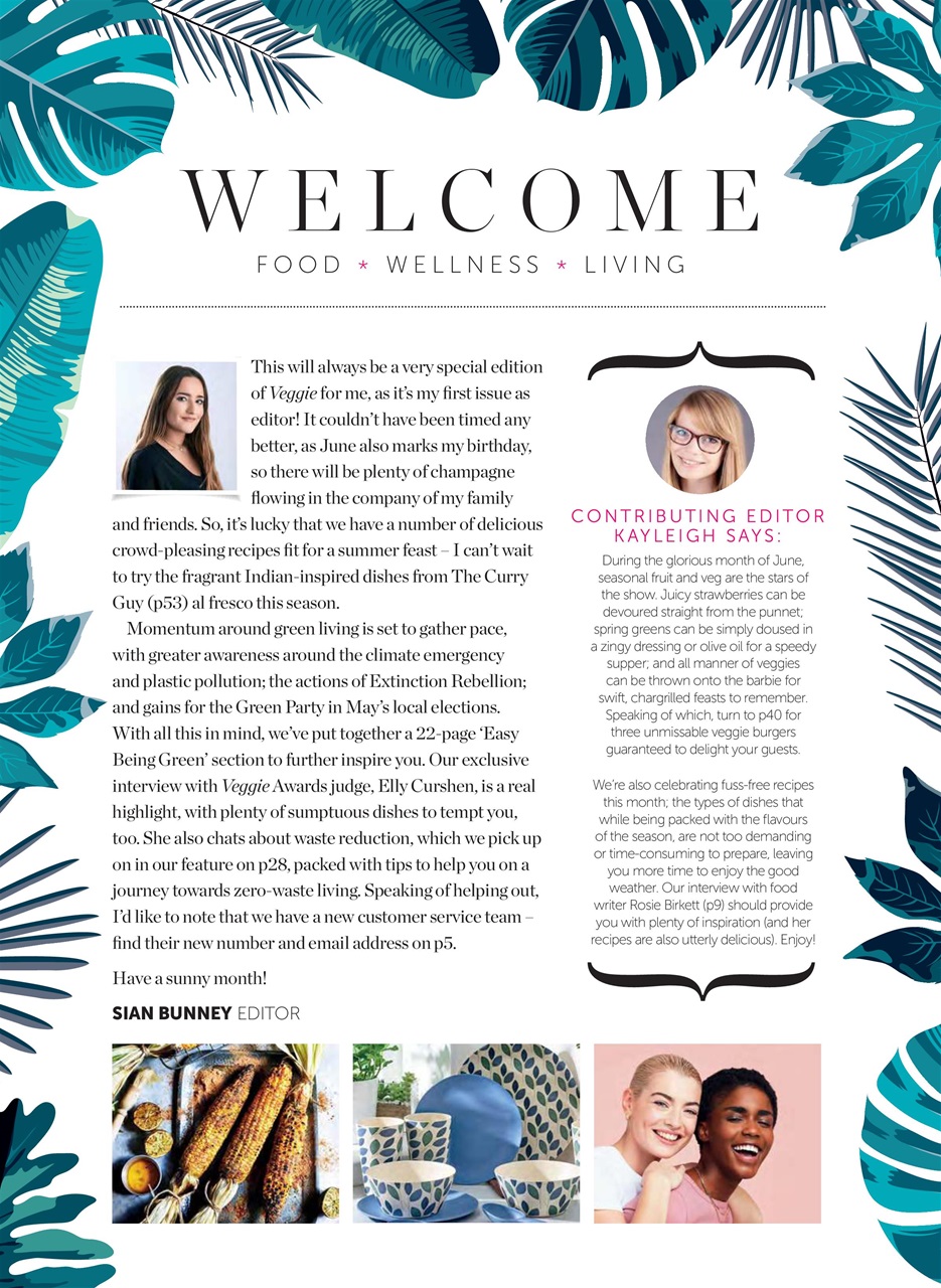 Veggie Magazine Preview Pages