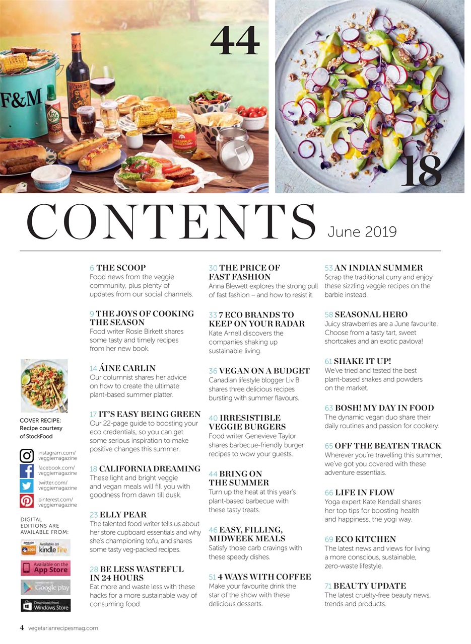 Veggie Magazine Preview Pages