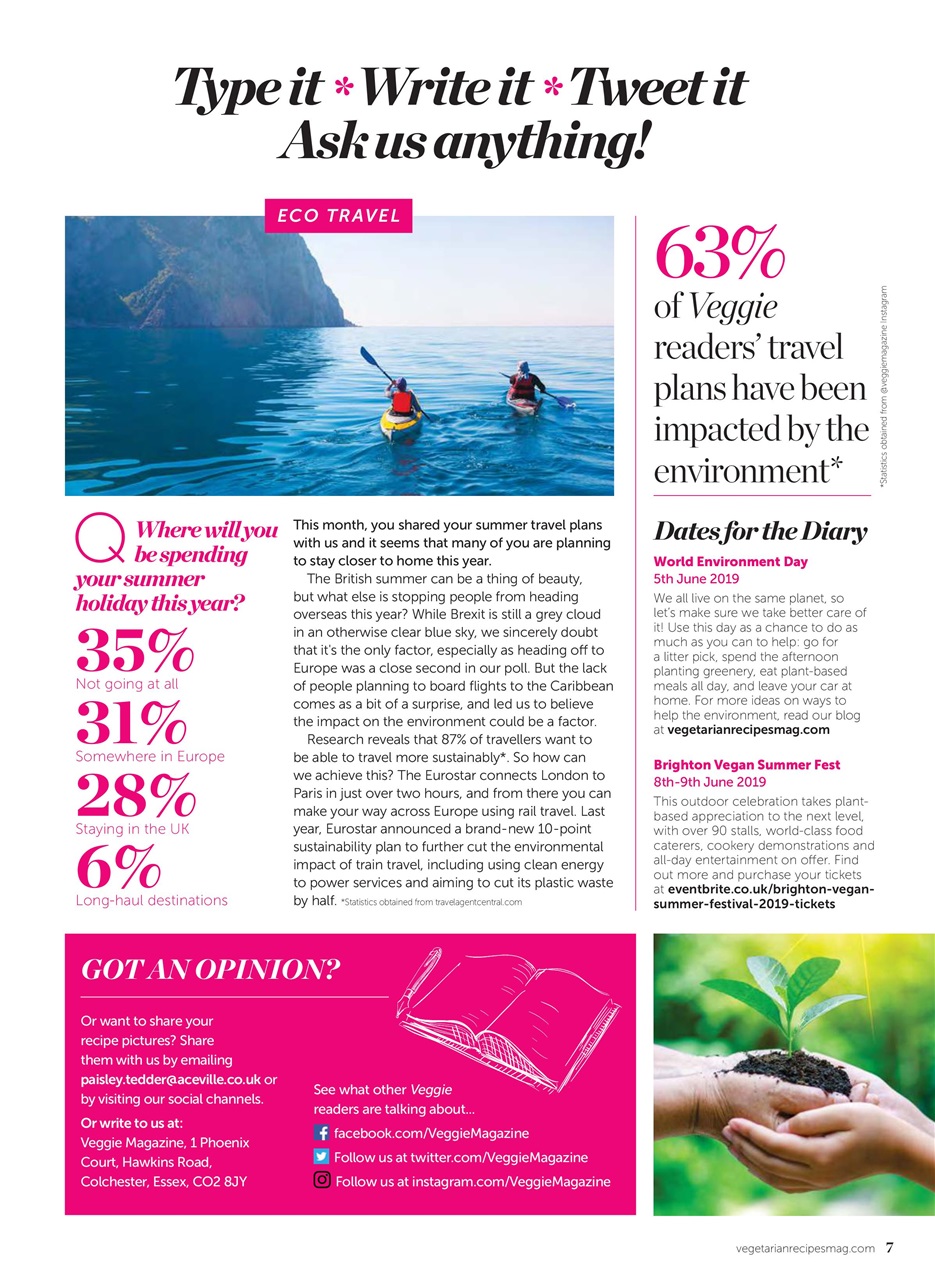 Veggie Magazine Preview Pages