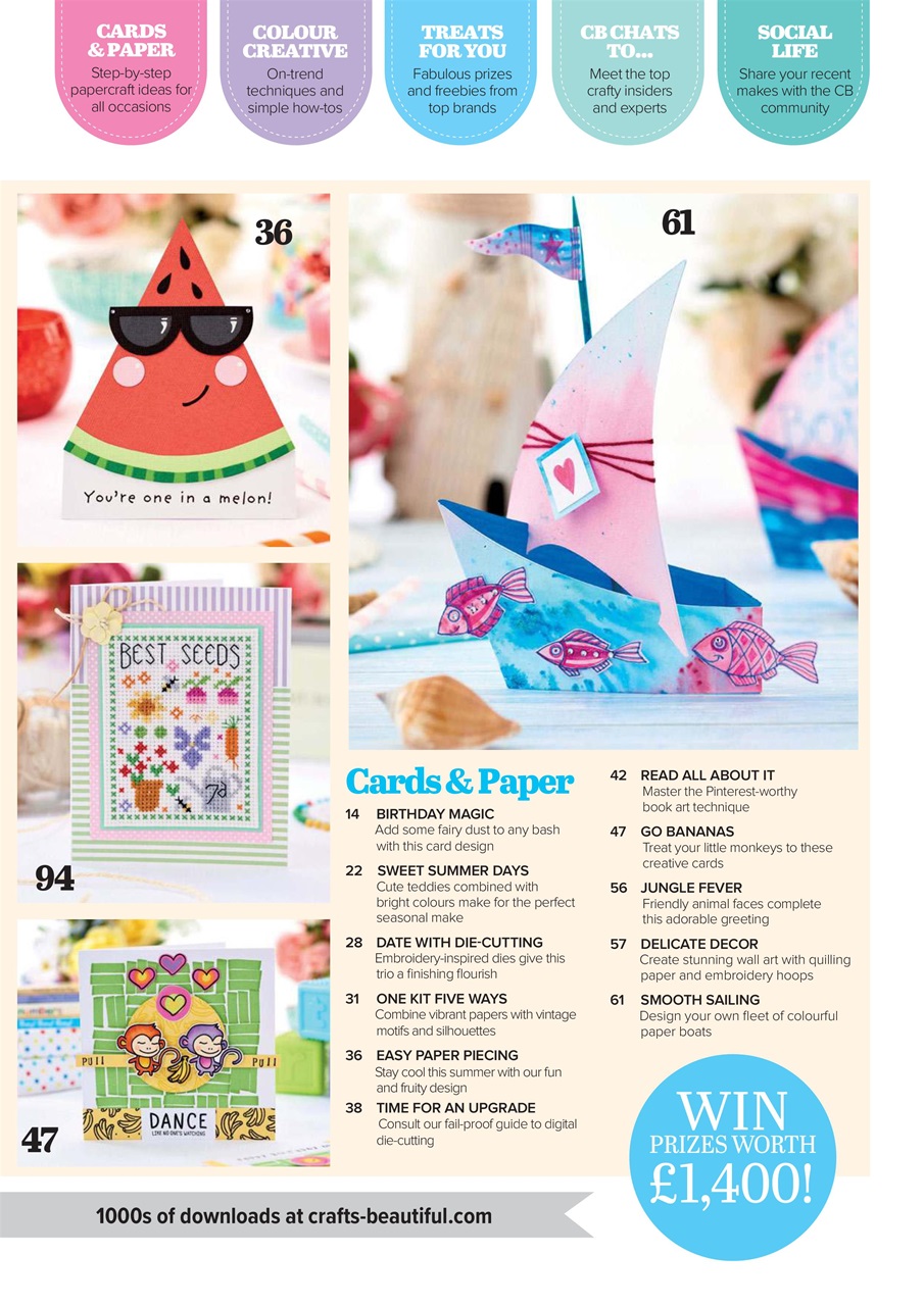 Crafts Beautiful Preview Pages