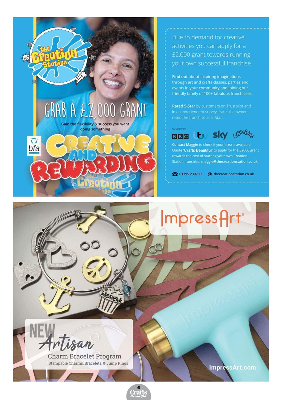 Crafts Beautiful Preview Pages