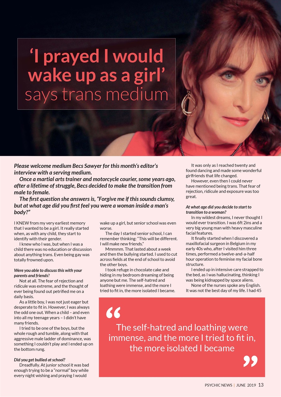 Psychic News Preview Pages