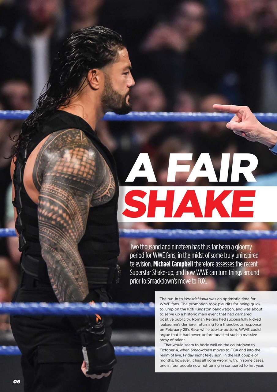 Wrestletalk Magazine Preview Pages