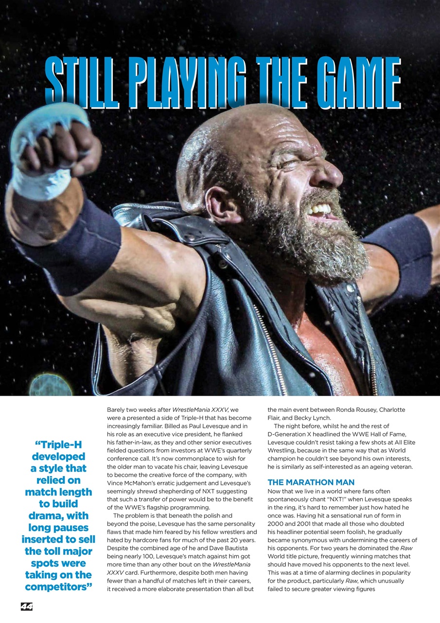 Wrestletalk Magazine Preview Pages