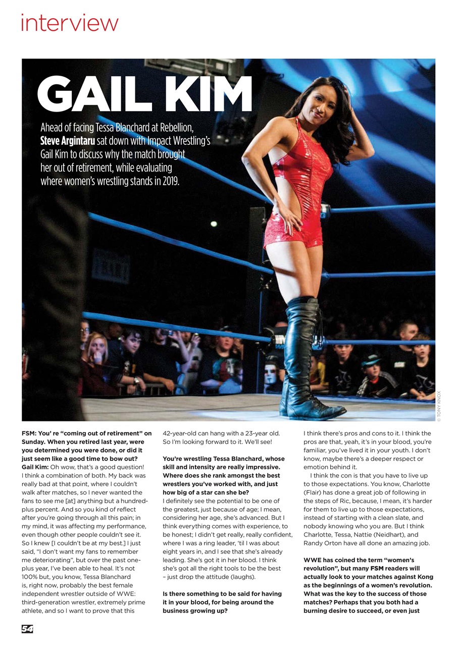 Wrestletalk Magazine Preview Pages