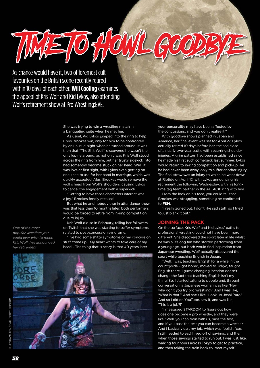 Wrestletalk Magazine Preview Pages