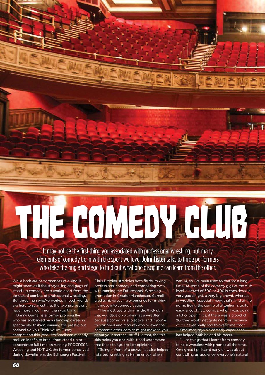 Wrestletalk Magazine Preview Pages