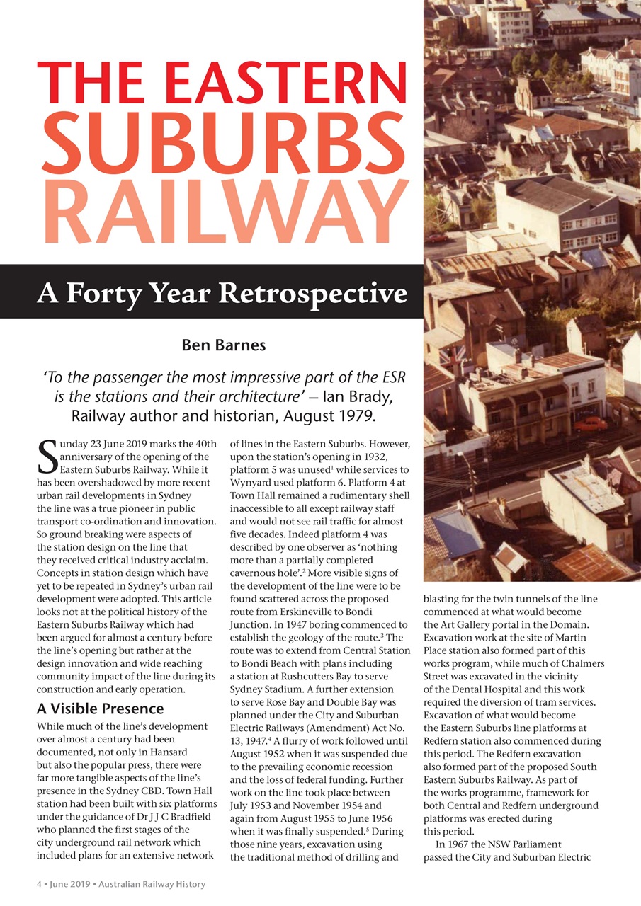 Australian Railway History Preview Pages